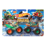 Hot Wheels Monster Truck Pack C/ 2 Carrinhos Mattel Fyj64