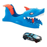 Hot Wheels Pista City Lançador Tubarão Com Carrinho - Mattel