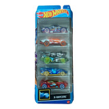 Hot Wheels Premium Cartela C/ 5 Carrinhos Mattel - Original!