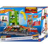 Hotwheels City Posto Combustível Super Recarga