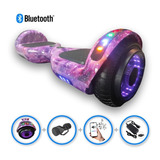 Hoverboard 6,5 Com Led, Bluetooth E Mochila De Transporte.