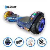 Hoverboard 6,5 Com Led, Bluetooth E Mochila De Transporte.