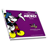 Hq Anos De Ouro Mickey Lá No Rancho Grande Walt Disney Merril De Maris & Floyd Gottfredson Edição De Colecionador Quadrinhos 1939-1940 Capa Dura