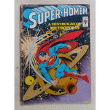 Hq Gibi Dc Super Homem 12 Destruição Metropolis 1985 Abril Primeira Serie