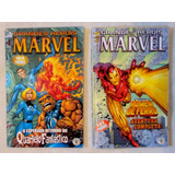 Hq Gibis Grandes Heróis Marvel 4 Quarteto Fantástico 5 Homem Ferro 2000 Segunda Serie Abril 50 Anos