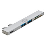 Hub Adaptador Usb-c Micro Sd 5em1 Macbook Pd Charger Tipo-c
