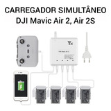 Hub Carregador Simultâneo Quádruplo Dji Mavic Air 2, Air 2s.