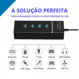 Hub Regua Usb 3.0 4 Portas