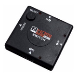 Hub Switch Chaveador Hdmi 3 Portas