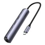 Hub Ugreen 5 Em 1 Multi Portas Usb Tipo C Hdmi + Rede 10919