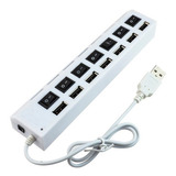 Hub Usb 2.0 480mbps Splitter Super Rapido 7 Portas