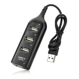 Hub Usb 4 Portas 2.0 Extensor Multi Drive Adaptador Pc Note