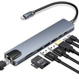 Hub Usb Hdmi Type-c Usb-c 8