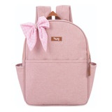 Hug Mochila De Maternidade Mescla Bolsa Bebê Rosa