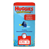 Huggies Fralda Little Swimmers G/xg -