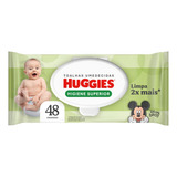 Huggies Max Clean Lenços Umedecidos 48 Unidades