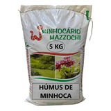 Humus De Minhoca 5kg - Adubo Fertilizante Composto Orgânico 
