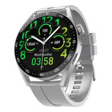 Hw28 Relógio Inteligente Smartwatch Prata Com