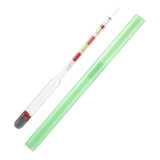 Hydrometer Vinho Álcool 3 Escala Test Densímetro Álcool Brix