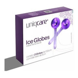 Ice Globes P/ Massagem E Tratamento Facial Anti-idade 2 Un. Cor Lilás