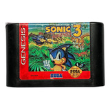 Id 02 Sonic 3 Original Mega Drive Sega Genesis Cartucho