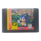 Id 25 Sonic 3 Original Sega Genesis Mega Drive Fita