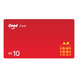Ifood Card 10 Reais Promoção Imediato Cartão Presente Gift