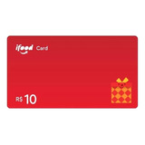 Ifood Card 10 Reais Promoção Imediato Cartão Presente Gift