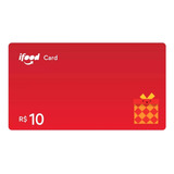 Ifood Card 10 Reais Promoção Imediato Cartão Presente Gift