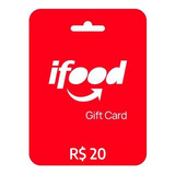 Ifood Card Presente Real De 20 Digital Imediato