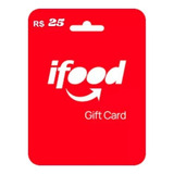 Ifood Giftcard Cartão Presente 25 Reais