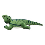 Iguana Pelúcia Verde Comprimento 44 Cm
