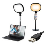 Iluminação Led De Mesa Para Videoconferencia Live Greika