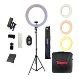 Iluminação Self Maquiagens Luz Filma Celular Usb 3 Níveis