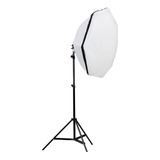 Iluminação Softbox 70cm Difusor Octogonal Soquete Simples