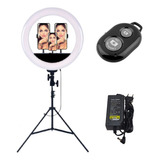 Iluminador Anel Ring Ligth Profissional 46cm 18p Tripé 2 M