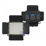 Iluminador Led 600 Greika Hs-600mb Pro Dimerizável Completo