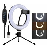 Iluminador Led Ring Light 8 Polegadas