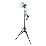 Iluminador Luz Contínua Com Difusor + Lâmpada + Tripé - 110v