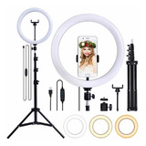 Iluminador Ring Light Anel Luz 26cm