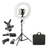 Iluminador Ring Light Led Tripé 48cm