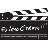 Imã Claquete Eu Amo Cinema Decoração