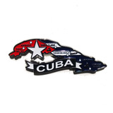 Imã Cuba Com Mapa, Bandeira, Cidades