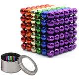 Ímã De Cubo De Brinquedo Esférico 216peças E 5mm