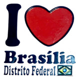 Imã De Geladeira Decorativo Emborrachado Brasília Df