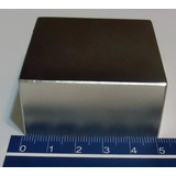 Ima De Neodimio N52 50,8mm X 50,8mm X 25,4mm O Mais Forte