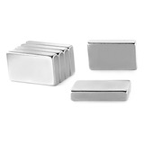 Ímã Neodímio 30x20x5 Mm N35 5 Unidades