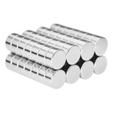 Ima Neodímio Super Imas Disco 10x5 Mm Suporta 2,7 Kg 45 Pçs