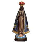 Imagem Nossa Senhora Aparecida 20cm De Resina
