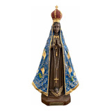 Imagem Nossa Senhora Aparecida 34cm Resina Modelo Italiano